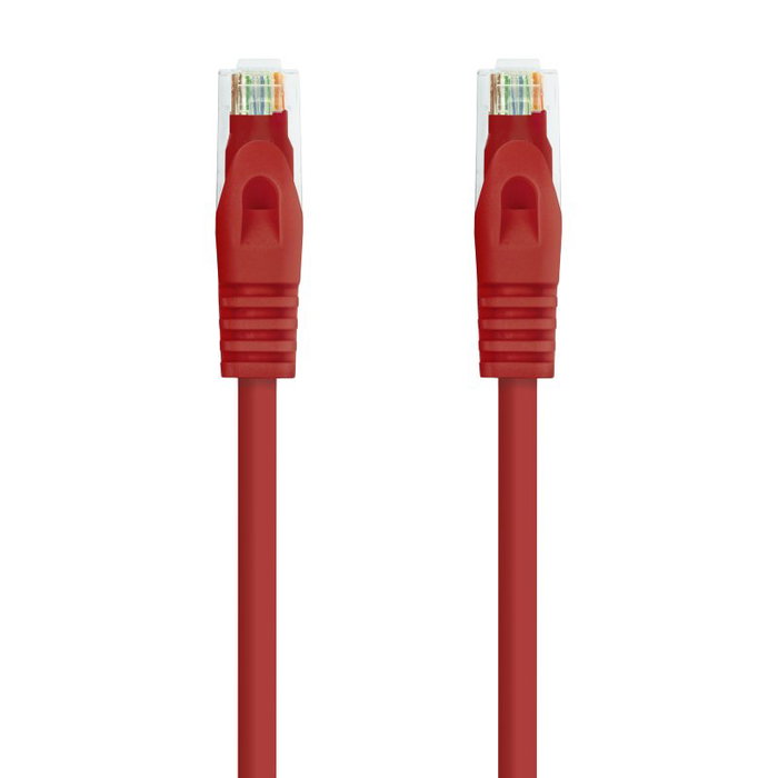Nanocable Cable de Red Cat.6A UTP AWG24 RJ45 Rojo 25 cm Nanocable Cable de Red Cat.6A UTP AWG24 RJ45 Rojo 25 cm